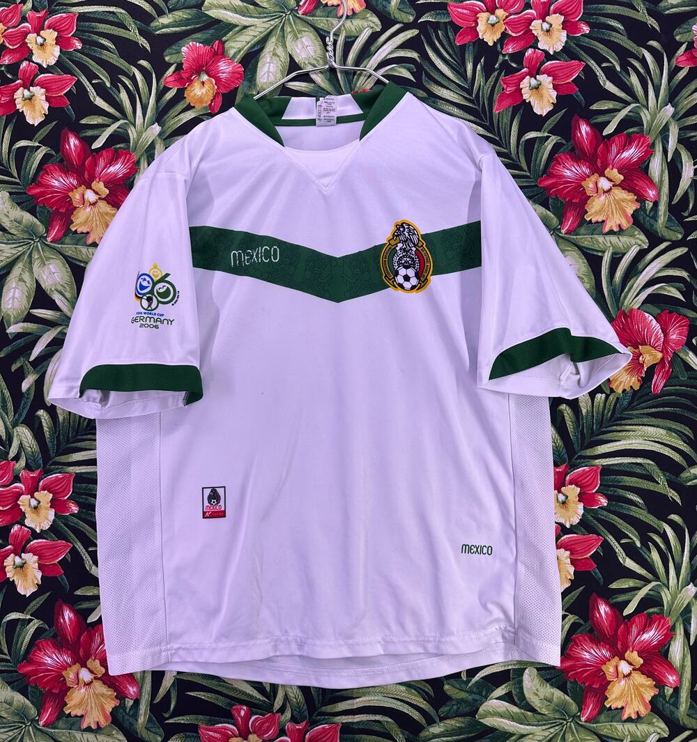 Vintage 06 FIFA World Cup Mexico Soccer Team Jersey Size XL